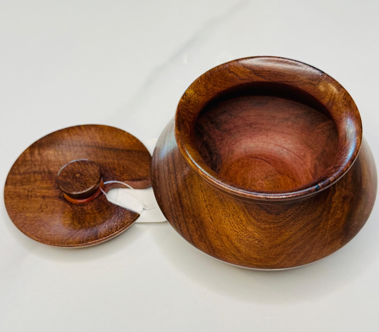 Wooden Pickle Jar