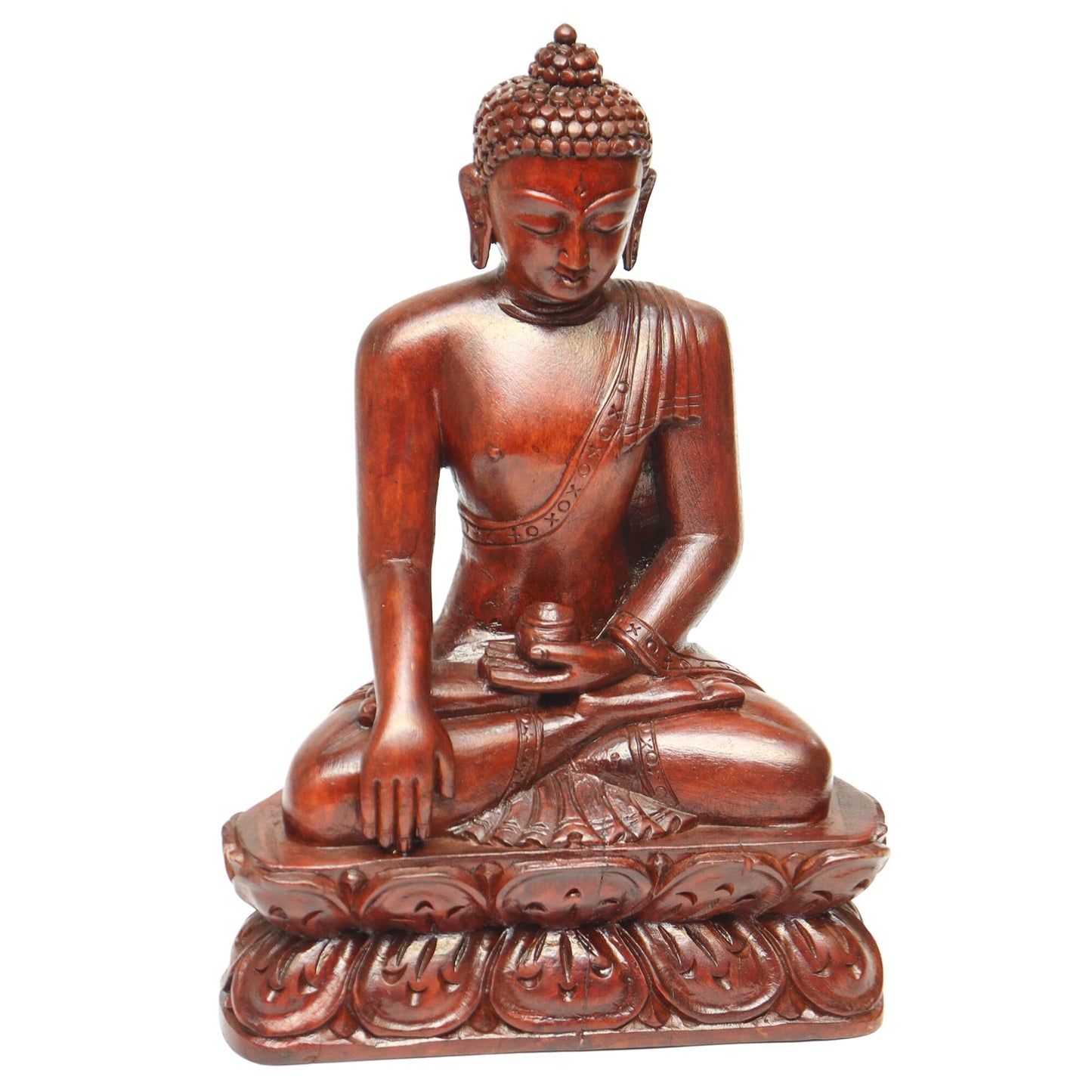 Wooden Buddha Statue