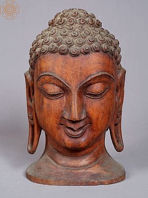 Wooden Buddha Statue