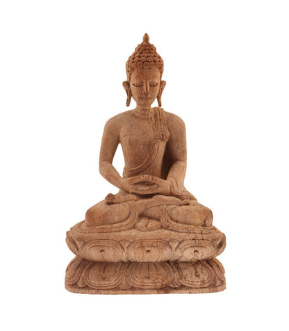 Wooden Buddha Statue